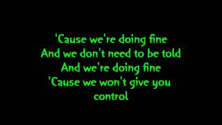 Sum 41 - Subject to Change (lyrics)