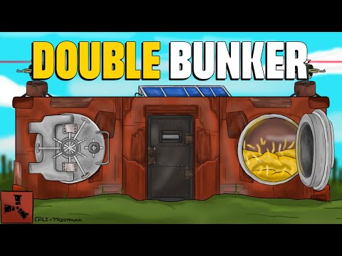 I Built the most OP double bunker base in Rust...
