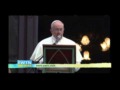 Rezo del Ángelus en la JMJ Río 2013