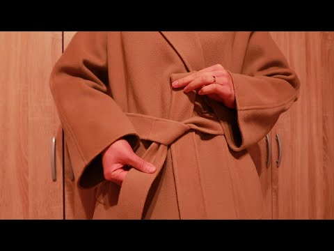 Max Mara 如何系大衣腰带 | how to tie a coat belt