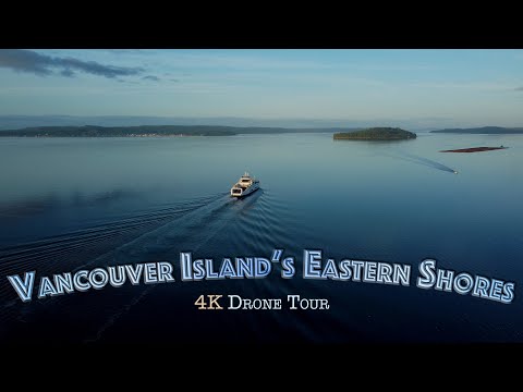 Vancouver Island - Eastern Shores 4K Stunning Drone Exploration