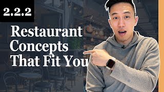 Choose The Concept That Matches Your Unique Lifestyle - 2.2.2 Profitable Restaurant Owner’s Academy