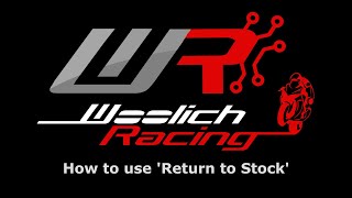 How to use 'Return to Stock'