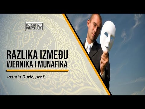 RAZLIKA IZMEĐU VJERNIKA I MUNAFIKA - Jasmin Durić. prof. ᴴᴰ┇Poziv na pravi put