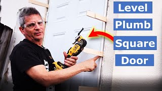 Installing an Exterior Door Perfectly - The Right Way