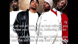 Jagged Edge   All Out Of Love With Lyrics