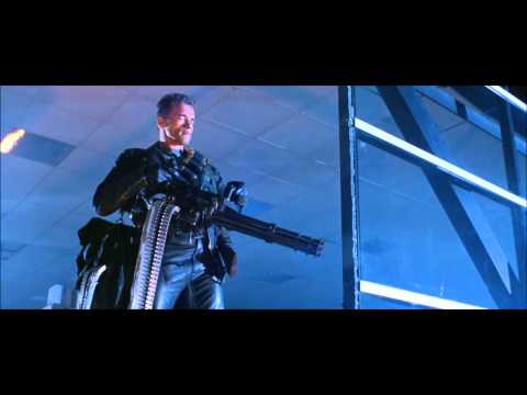 Terminator 2 - Minigun Scene (HD)