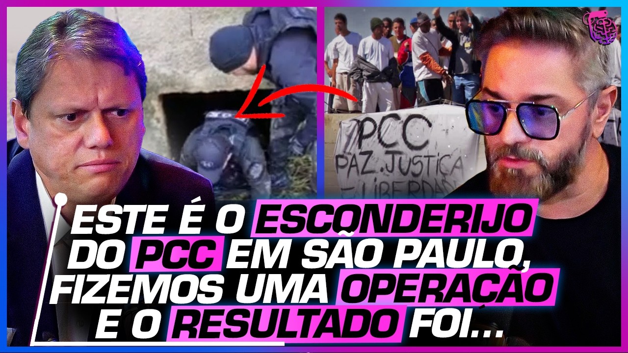 GOVERNADOR fala sobre a SEGURANÇA PÚBLICA no ESTADO de SÃO PAULO - TARCÍSIO DE FREITAS