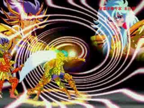 Aphrodite&deathmask vs IO&Baian (mugen game)