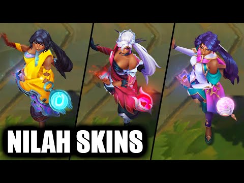 ALL NILAH SKINS SPOTLIGHT | League of Legends