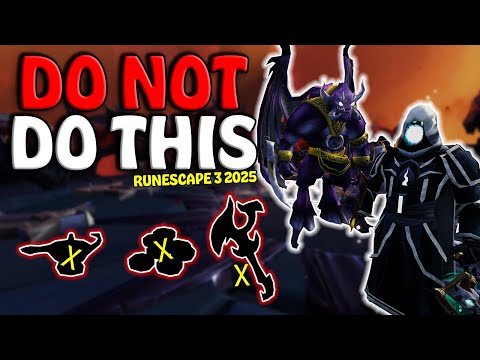 What NOT To Do In RuneScape 3 - 2025