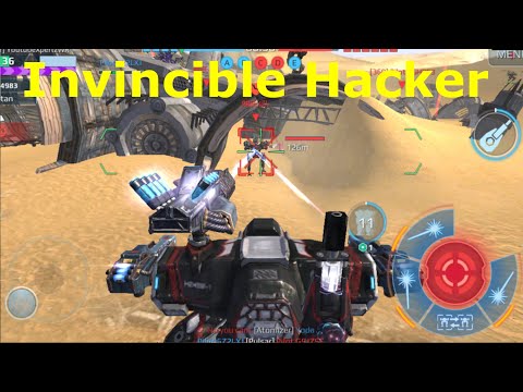 Invincible Hacker. 7 enemies in one game. War Robots Test Server