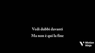 ULTIMO - QUEL FILO CHE CI UNISCE TESTO