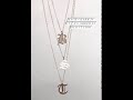 14k Gold Old English Letter Necklace