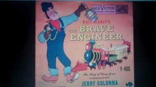 Jerry Colonna Walt Disney's The Brave Engineer RCA Victor Records 1950