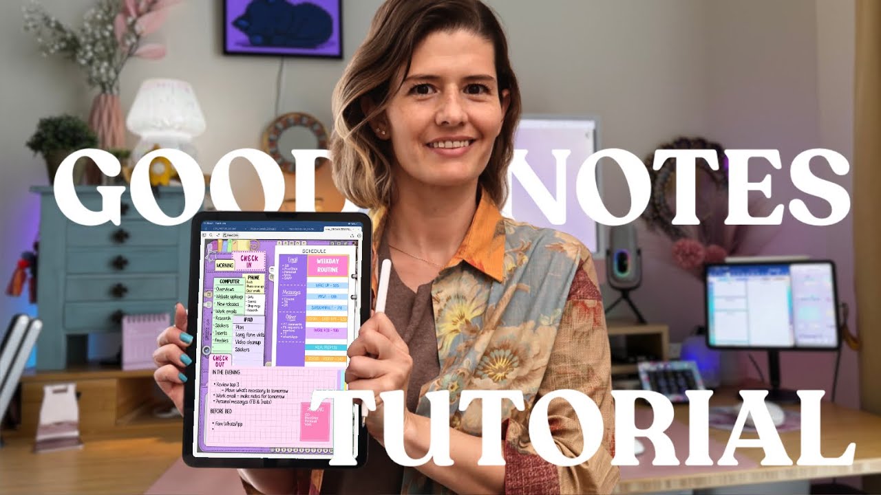 GoodNotes DIGITAL PLANNING HOW TO - Beginner friendly!
