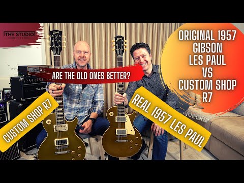 1957 Gibson Les Paul vs Custom Shop R7 - Are The Old Ones Better?