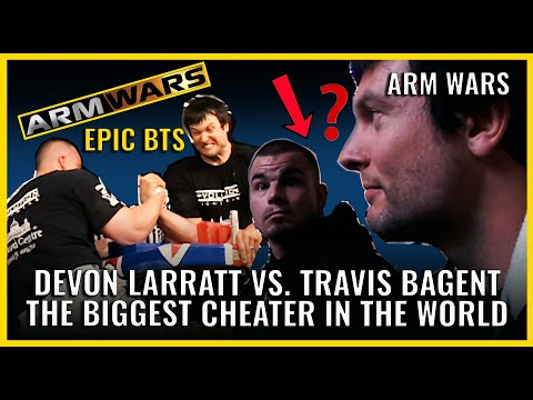 Devon Larratt Vs. Travis Bagent | The Biggest CHEATER in the WORLD | EPIC BTS | RH ARM WARS