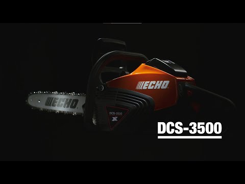 New ECHO X-Series battery chain saw.