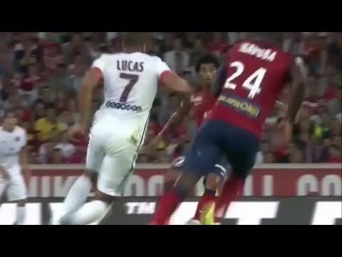 Lucas Moura goal against Lille (07/08/2015) HD