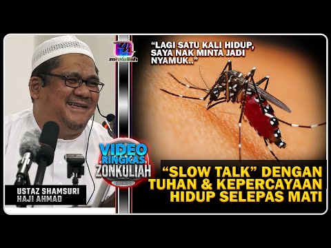 TAZKIRAH : Dalam Dunia Ni, Mana Ada Keadilan.. (Saya Nak Jadi Nyamuk) - Ustaz Shamsuri Ahmad