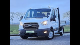 Ford TRANSIT 2.0 DUB.CAB Open-Laadbak plat&oacute;s teheraut&oacute; < 3.5t | K&eacute;p 4 - Autoline