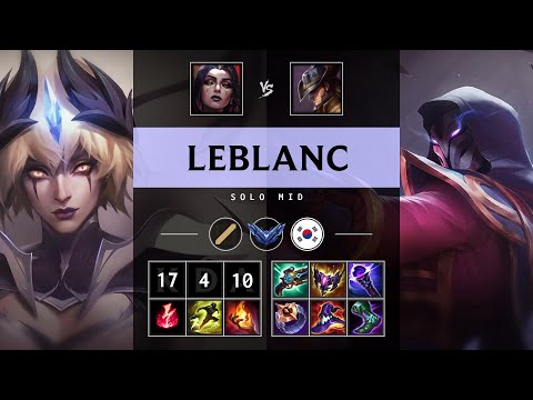 LeBlanc Mid vs Twisted Fate - KR Diamond Patch 25.18