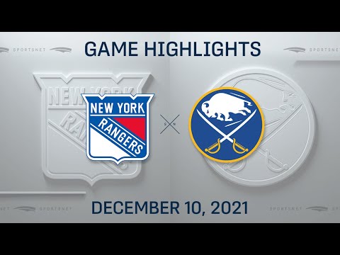 NHL Highlights | Rangers vs. Sabres - Dec 10, 2021