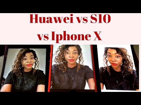 Huawei P30 vs Samsung Galaxy S10 vs Iphone X Camera Review