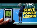 How I Hit 110+ MPH Serves Without Launching