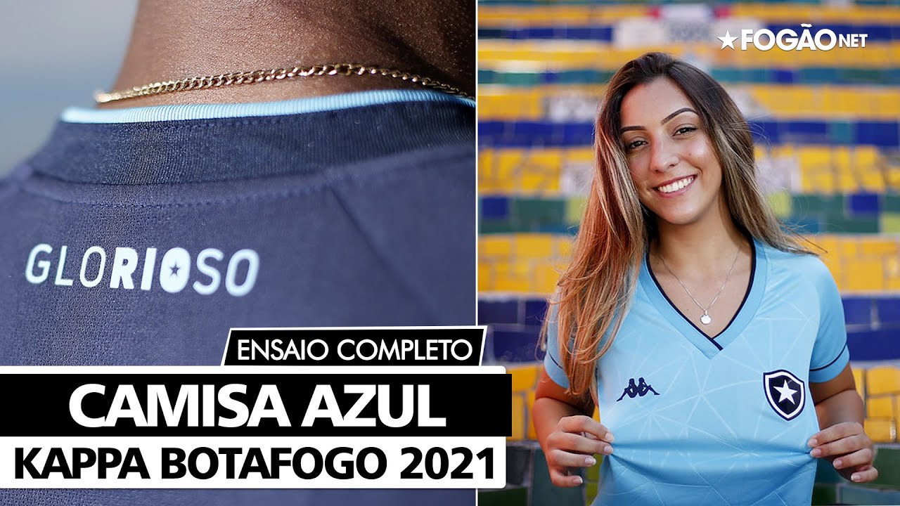 Praia, Lapa, Nilton Santos… Vídeo mostra detalhes da camisa azul do Botafogo em homenagem ao Rio Praia, Lapa, Nilton Santos… Vídeo mostra detalhes da camisa azul do Botafogo em homenagem ao Rio