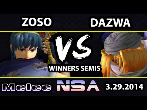 Northeastern Smash Attack 2 - Dazwa (Sheik) Vs. ZoSo (Marth) - Winners Semis