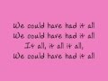 Adele We Could Have Had It All 