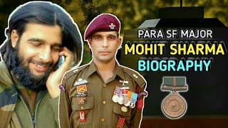 Major Mohit Sharma Biography  Story Of Brave Major
