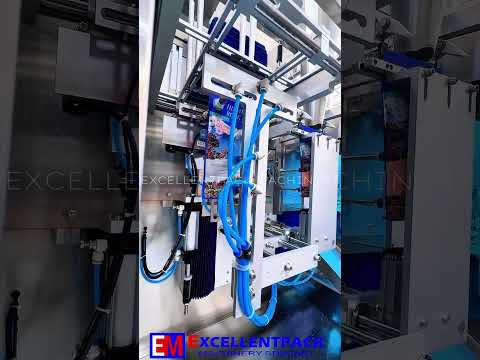 4 Head Weigher Pouch Packaging Machind with Z Bucket Conveyor