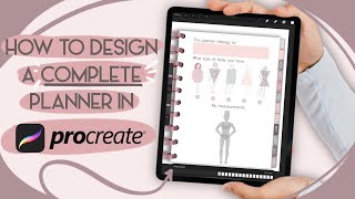 HOW TO DESIGN AN ENTIRE PLANNER USING PAGE ASSIST IN PROCREATE + FREEBIE