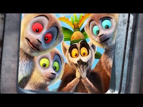 Capa de Saúdem Todos o Rei Julien | Viva Mort | Clipe Engraçado | Madagascar | Desenhos Animados