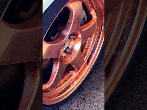 GTechniq C5 Wheel Armour Ceramic Coating on Copper-Plated SSR Professor SP1 wheels