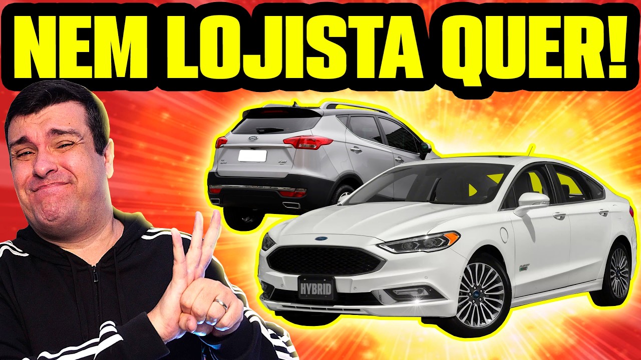 CARROS que NEM LOJISTA PEGA na TROCA! REVENDA PÉSSIMA e ALTA DESVALORIZAÇÃO: COMPROU, CASOU!