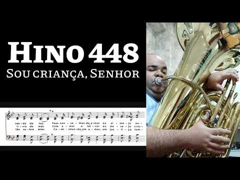 🎼 Hino 448 CCB - Sou criança Senhor | Tuba e Teclado 🎶