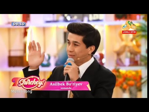 Asilbek Bo’riyev - Oh jonginam mani ( Jonli Efir ) Mtv da