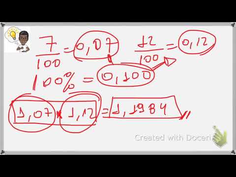 Porcentagem - Aumentos sucessivos