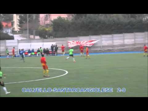 Video calcio Calvello-Santarcangiolese 2-0 Prima Categoria B 8 giornata Calvello 21 novembre 2015