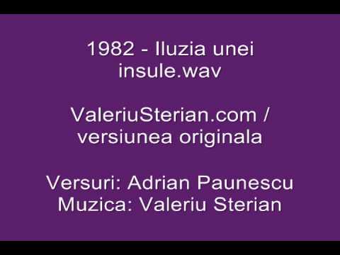 Valeriu Sterian - 1982 - Iluzia unei insule (originala)