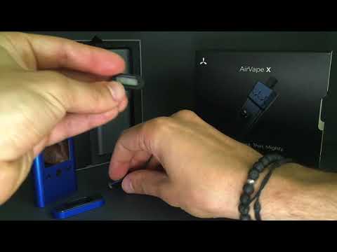 Assembling AirVape X Mouthpiece