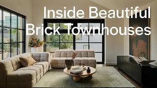 Inside Melbourne's Most Beautiful New Brick Townhouses