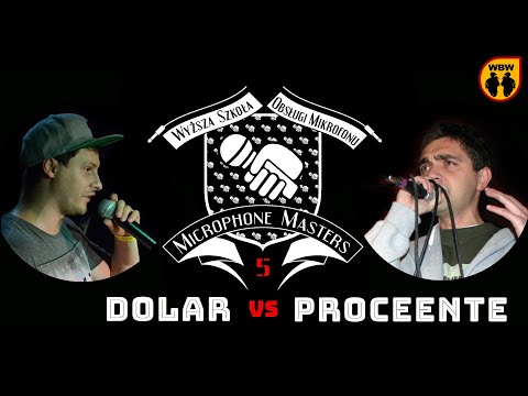 Proceente 🆚 Dolar 🎤 Microphone Masters 5 (freestyle rap battle)