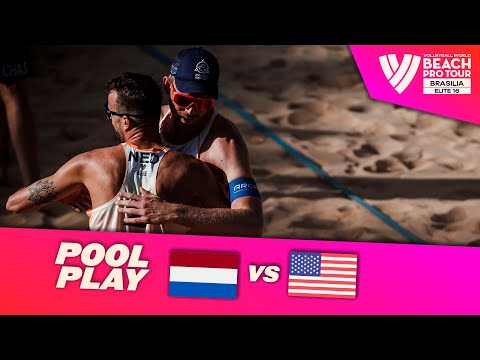 S.Boermans/Y. de Groot vs. M.Evans/C.Budinger - Pool Play Highlights | Brasilia 2024 #BeachProTour
