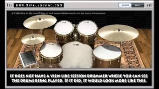 Virtual Cathedral drum part.