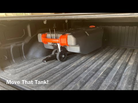 Move That Tank! A Transportation Solution for the Camco Rhino Portable Storage Tank.